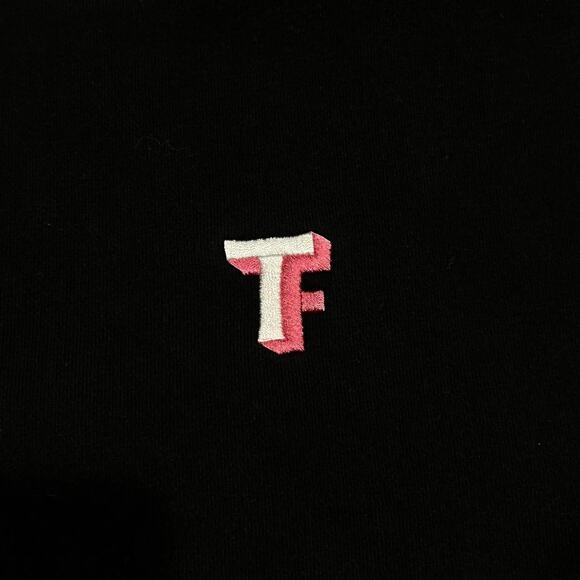 ★ Teddy Fresh Rainbow Letter Black Hoodie ★ - Picture 3 of 7